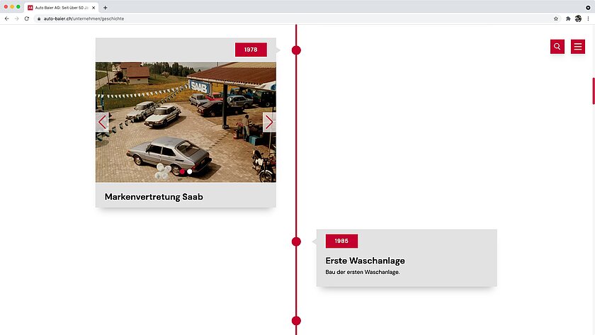 Printscreen 5 Umsetzung Auto Baier AG