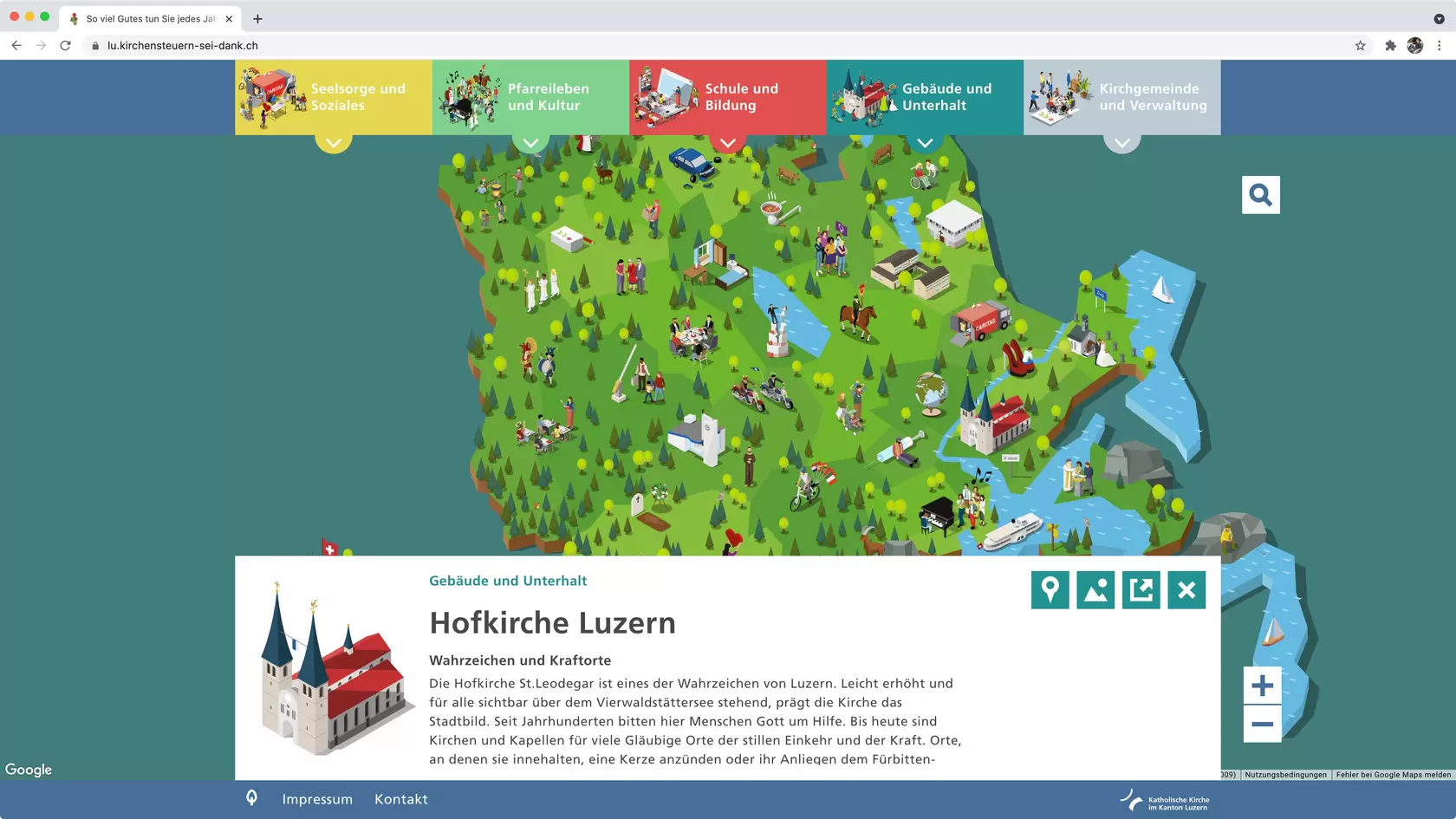 Printscreen 4 Umsetzung Kirchensteuern sei Dank