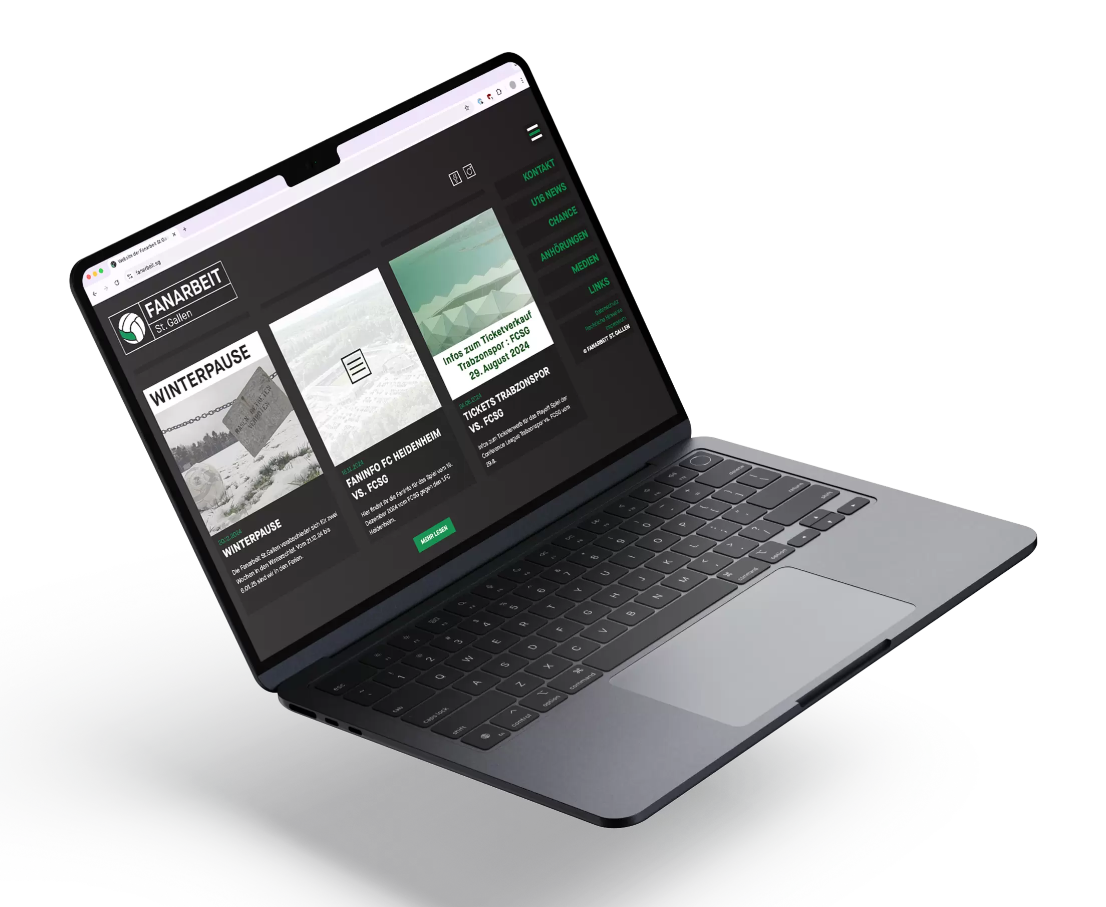 Kusko AG Referenzen - Fanarbeit St.Gallen